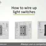 How to wire up light switches