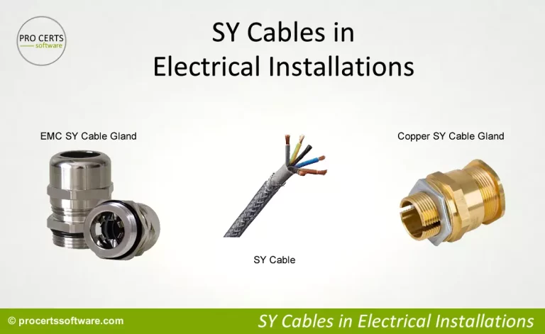 BS7671 SY Cable