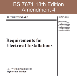 BS7671 Amendment 4