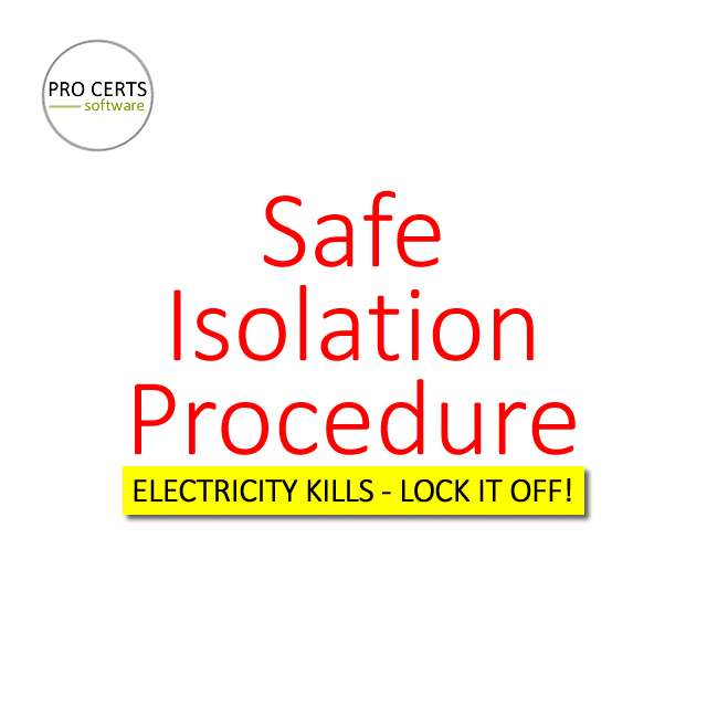 Safe Isolation Guide