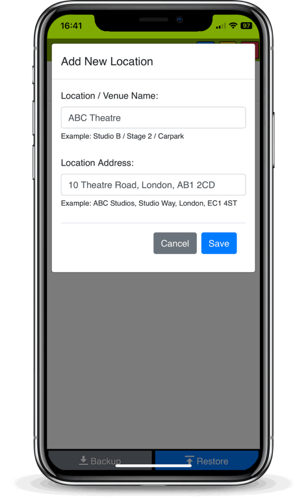 Temporary electrical systems software