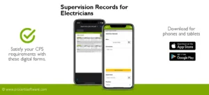 Supervision Records for Electricians